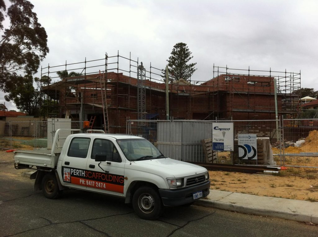A picture of East Fremantle Residence with our scaffolding
